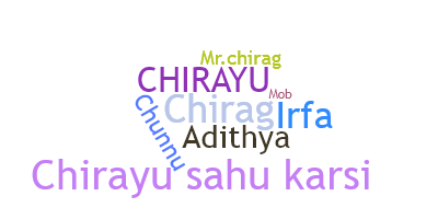 Nama panggilan - Chirayu