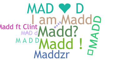 Nama panggilan - madd