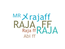 Nama panggilan - RajaFf