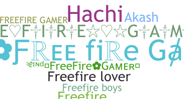 Nama panggilan - Freefiregamer