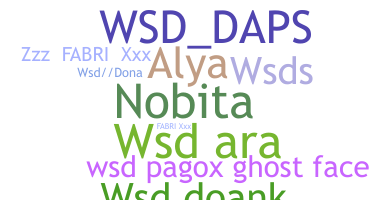 Nama panggilan - WSD