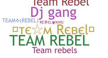 Nama panggilan - TeamRebel