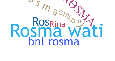 Nama panggilan - Rosma