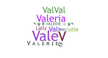 Nama panggilan - Valerie