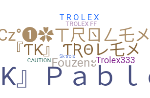 Nama panggilan - Trolex