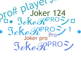 Nama panggilan - JokerPro