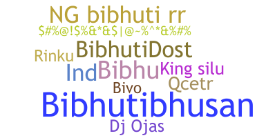 Nama panggilan - Bibhuti