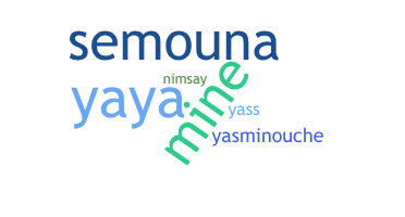 Nama panggilan - Yasmine