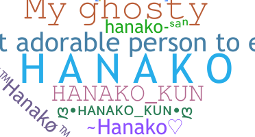 Nama panggilan - Hanako