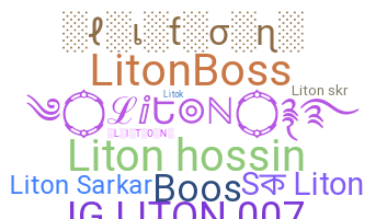 Nama panggilan - Liton