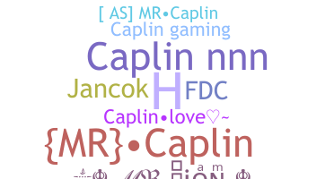 Nama panggilan - Caplin