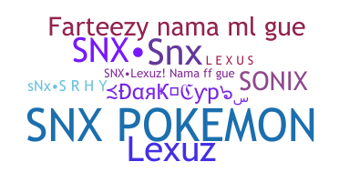 Nama panggilan - SNx