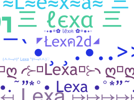 Nama panggilan - lexa2d