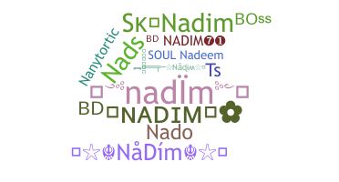 Nama panggilan - Nadim