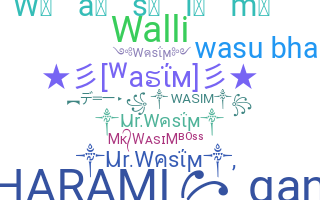 Nama panggilan - Wasim