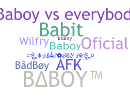 Nama panggilan - Baboy