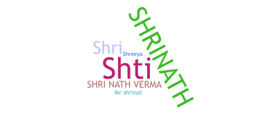 Nama panggilan - Shrinath