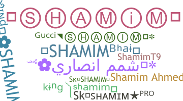 Nama panggilan - Shamim