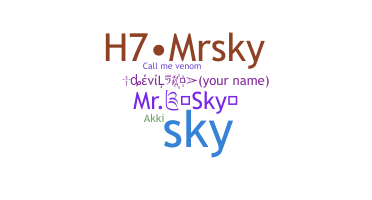 Nama panggilan - Mrsky