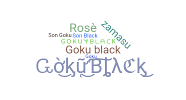 Nama panggilan - GokuBlack