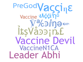 Nama panggilan - vaccine
