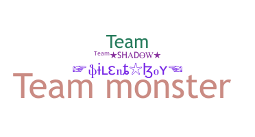 Nama panggilan - Teammonster