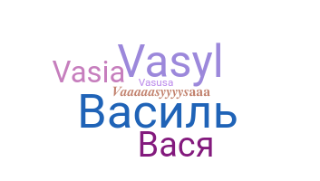Nama panggilan - Vasya