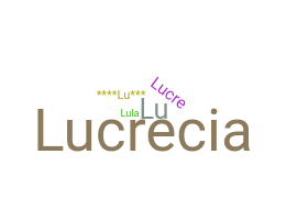 Nama panggilan - Lucrecia