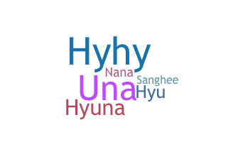 Nama panggilan - Hyuna