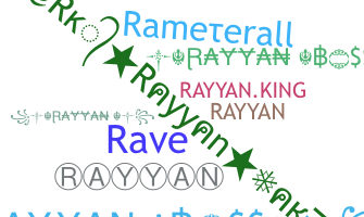Nama panggilan - Rayyan