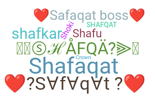 Nama panggilan - Shafqat
