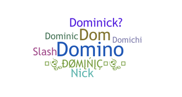 Nama panggilan - Dominick