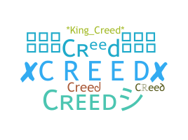 Nama panggilan - Creed