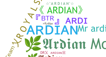 Nama panggilan - Ardian