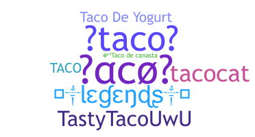 Nama panggilan - taco