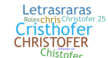 Nama panggilan - Christofer