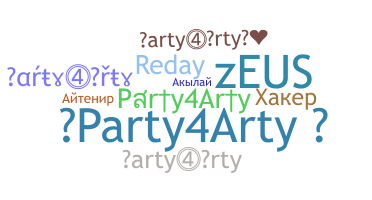 Nama panggilan - Party4Arty