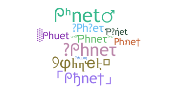 Nama panggilan - Phnet