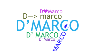 Nama panggilan - Dmarco