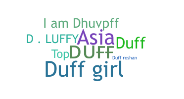 Nama panggilan - Duff