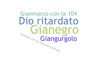 Nama panggilan - Gianmarco