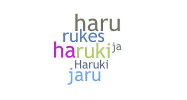 Nama panggilan - Haruki