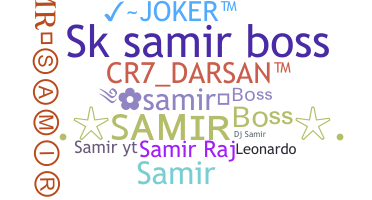 Nama panggilan - SamirBoss