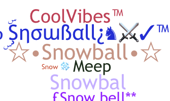 Nama panggilan - Snowball