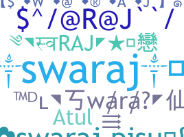 Nama panggilan - Swaraj