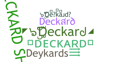 Nama panggilan - Deckard