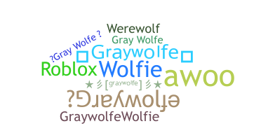 Nama panggilan - graywolfe