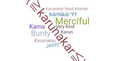 Nama panggilan - Karunakar