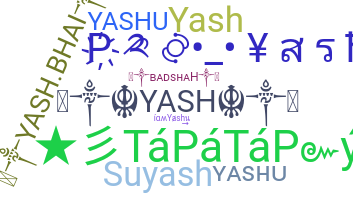 Nama panggilan - Yashu