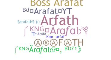 Nama panggilan - Arafath